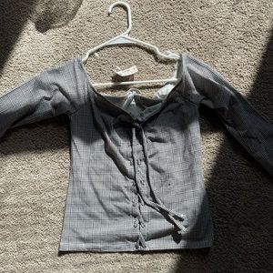 Aeropostale Off the Shoulder Tie